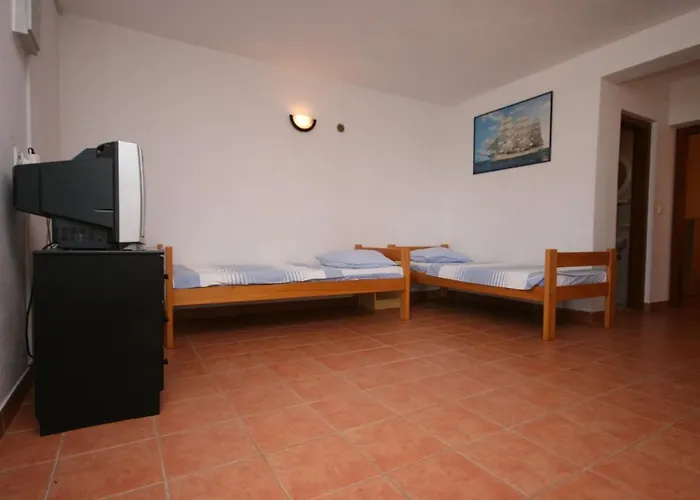 With A Parking Space Mandre, Pag - 6456 Апартаменты